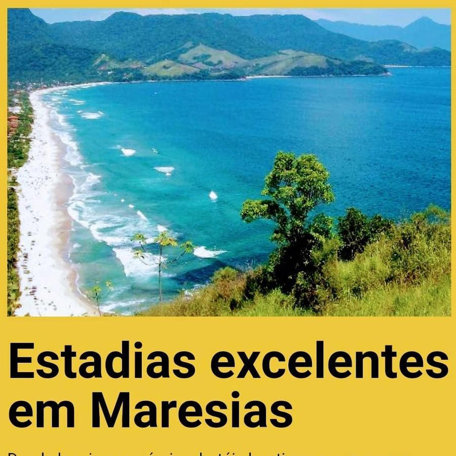 Casa Na Praia De Maresias Em Condominio Com Piscina Aquecida Na Av Principal De Maresias Dış mekan fotoğraf